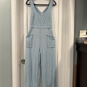 Prana Bahia Denim Jumpsuit